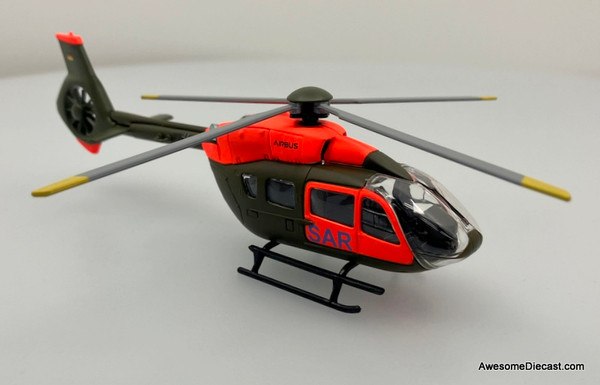 2014 H145M Helicopter SAR Military Search & Rescue 1:87 Diecast Model Helicopter by Schuco