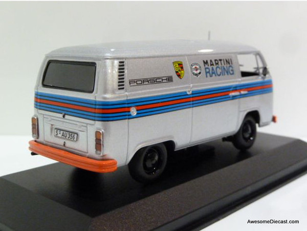 1972 Volkswagen T2 Delivery Van, Silver: Martini Racing (Porsche