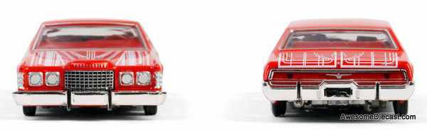 1973 Ford Thunderbird (California Lowrider), Red/Custom 1:64