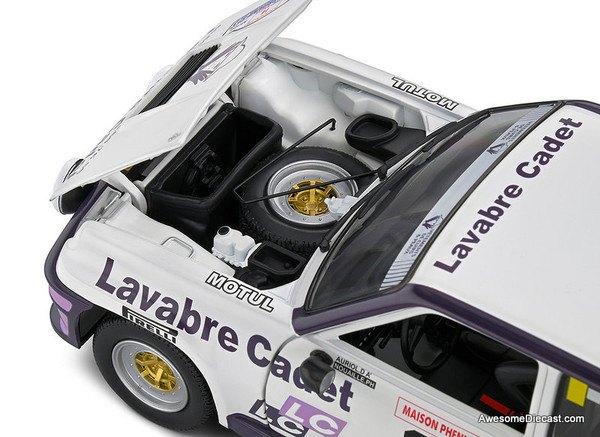 1983 Renault 5 Turbo #14 Rallye Lyon Charbonnières 1:18