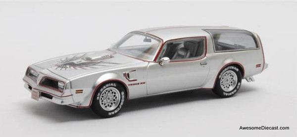 1978 Pontiac Firebird Trans Am Type K Kammback Concept, Silver 1:43 Resin Cast Model by Matrix