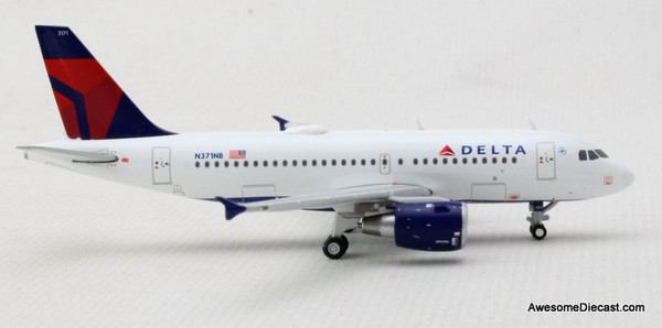 Airbus A319: Delta Airlines (Reg# N371NB) 1:400 Diecast Model