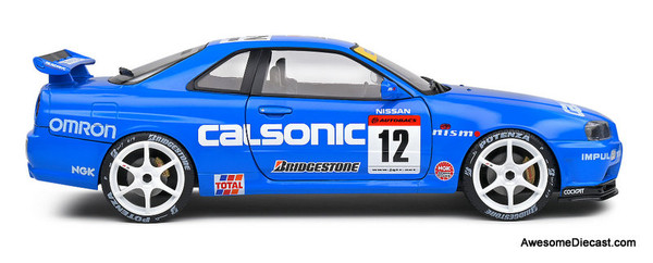 2000 Nissan GT-R R34 Streetfighter #12 (Calsonic Tribute), Blue 1