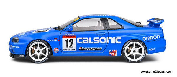 2000 Nissan GT-R R34 Streetfighter #12 (Calsonic Tribute), Blue 1