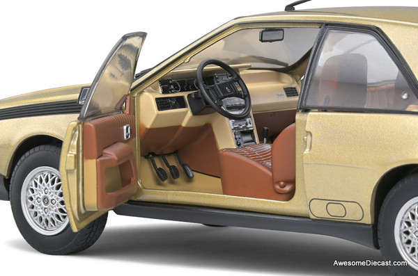 1980 Renault Fuego Turbo Sepia, Metallic Light Brown 1:18 Diecast