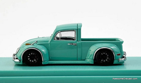 Volkswagen Beetle Pick-Up, Green 1:64 Diecast Model Vehicle