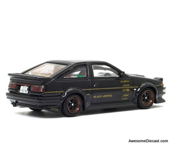 INNO64 AE86 ブラックリミテッドTUNED BY TEC-ART'S Toyota Sprinter Trueno AE86 Black Limited Tuned by `TEC-ART