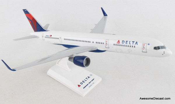 Boeing 757-200: Delta Airlines (Reg #N704X) 1:150 ABS Plastic Model Plane by Sky Marks