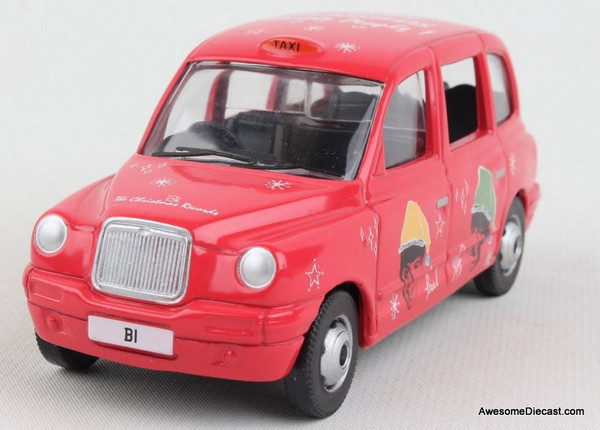 London Taxi Cab, Beatles Livery: Christmas Edition 1:36 Diecast Model Car by Corgi
