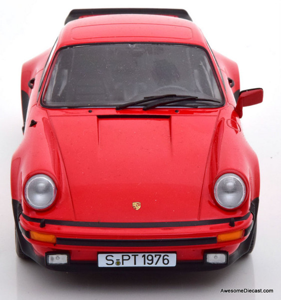1976 Porsche 911 3.0 Turbo, Guards Red 1:18 Diecast Model Car by