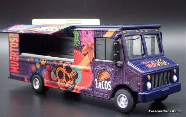 Grumman Olson Food Truck, "The Taco Truck" 1:64 Diecast Model Truck by American Diorama