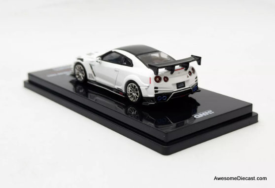 Nissan GT-R (R35) Top Secret, White Tokyo Auto Salon 2021 1:64