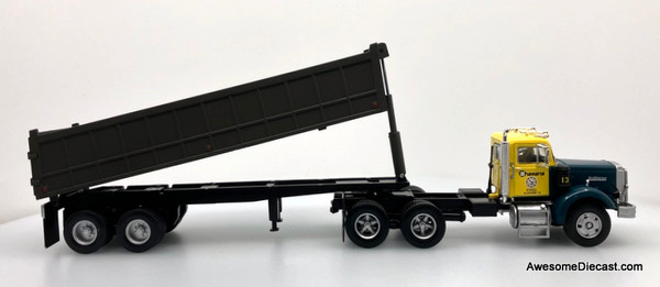 1971 Autocar A64 Day Cab w/Dump Trailer: Shamana Steel 1:43