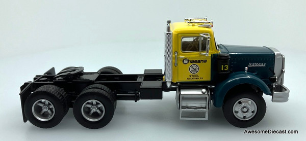 1971 Autocar A64 Day Cab w/Dump Trailer: Shamana Steel 1:43