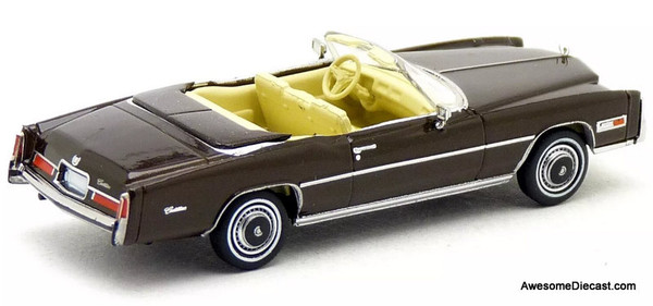1976 Cadillac Eldorado Convertible, Brown Metallic 1:87 ABS