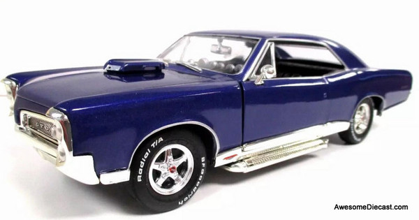 1967 Pontiac GTO, Metallic Blue (Xander Cage's) 1:18 Diecast Model