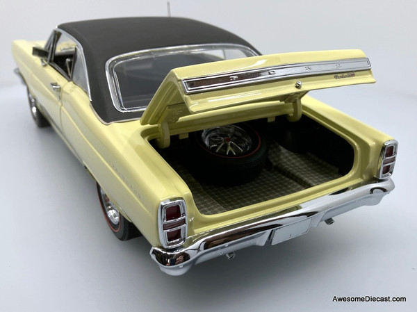 RARE!! 1967 Ford Fairlane GT, Yellow 1:18 Diecast Model Car