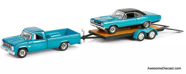 1969 Plymouth GTX & 1967 Dodge D200 Pickup Truck w/Flatbed