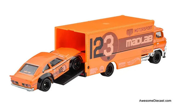 Hot Wheels Premium Mad Mike Mazda RX3 GT & Sakura Sprinter 1:64