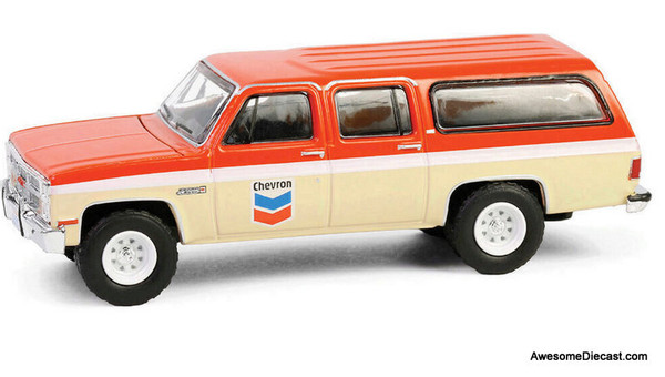 1988 GMC Suburban Sierra Classic C10: Chevron 1:64 Diecast Model Car by Greenlight