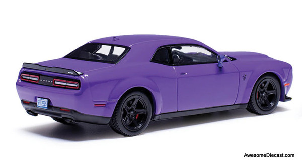 2018 Dodge Challenger SRT Demon, Plum Crazy 1:43 Diecast