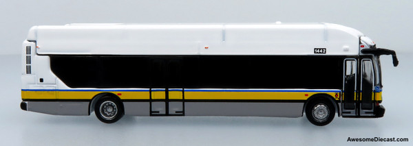 NFI Xcelsior XN40 Transit Bus: Yellow Stripe 1:160 (N Scale