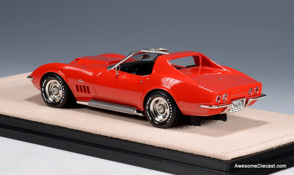 1969 Chevrolet Corvette L88 Coupe T Roof, Monza Red 1:43