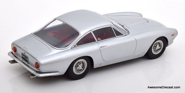 1962 Ferrari 250 GT Lusso, Silver 1:18 Diecast Model Car by KK Scale