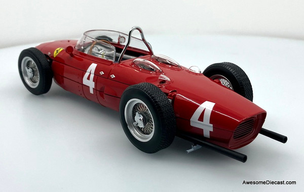1961 Ferrari 156 Sharknose #4 Belgium GP F1, Red 1:18