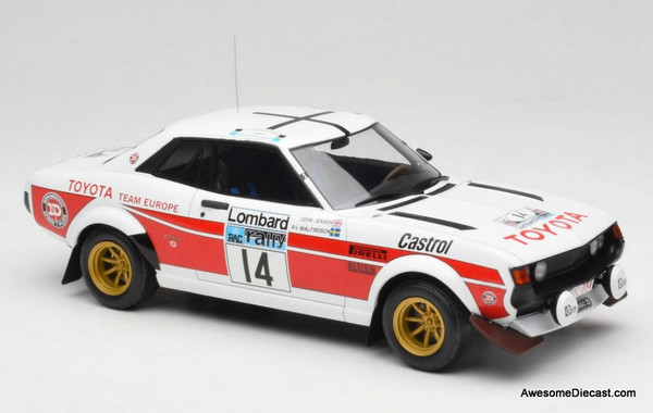 1977 Toyota Celica GT #14 1977 RAC Rally 1:18 Diecast Model Car by IXO