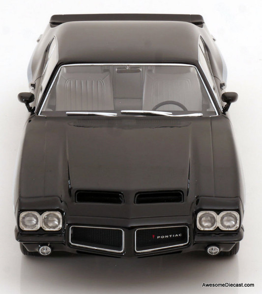 1972 Pontiac Lemans GTO, Black 1:18 Diecast Model Car by KK 1972 Pontiac Lemans GTO, Black 1:18 Diecast Model Car by KK