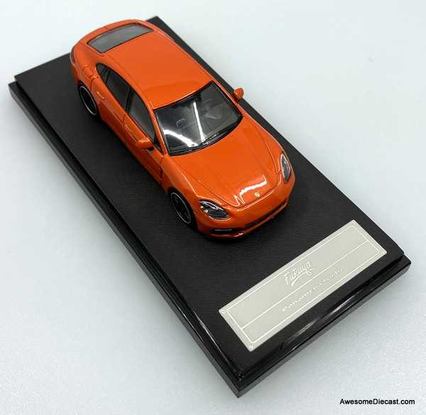 ミニカー 1/43 Porsche Panamera Turbo /PMA Porsche Panamera Turbo, Flame Orange 1:64 Diecast Model Car