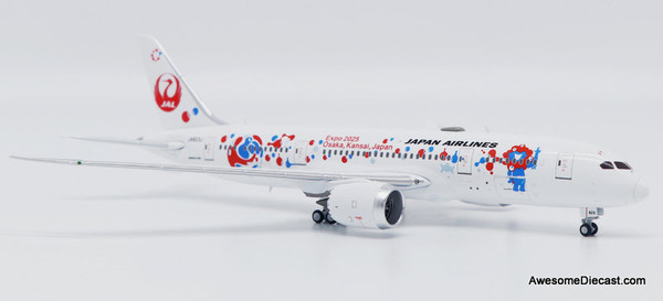 Boeing 787-8: Japan Airlines (Reg #JA823J) Expo 2025 Livery 1:400 Diecast Model Plane by JC Wings
