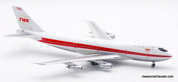 Boeing 747: TWA- Trans World Airlines (Reg #N93117) 1:200 Diecast Model Plane by Inflight 200