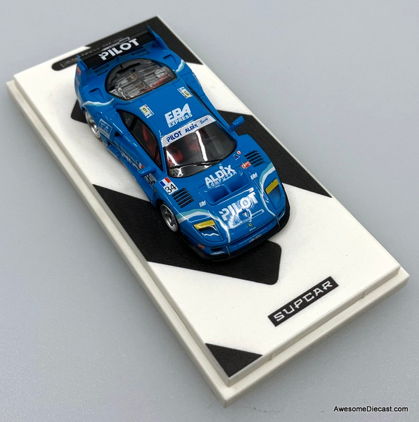 Ferrari F40 #34, Blue 1:64 Diecast Model Car by Supcar