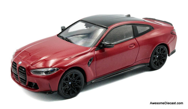 2023 BMW M4 Competition, Imola Red 1:43 Diecast Model Car by Solido