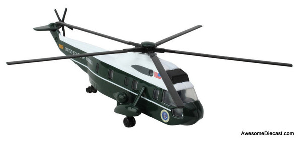 Marine One VH-3D Sea King Presidential Helicopter Diecast Model Helicopter by DWWT