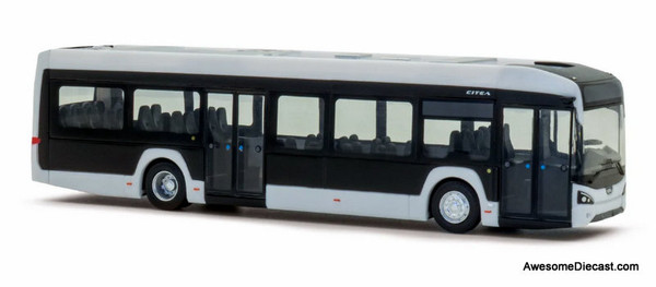 VDL Citea LF-122 Transit Bus, White 1:87 ABS Plastic Model Bus by Holland Oto