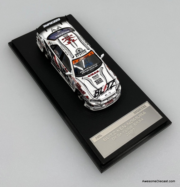 2007 Nissan Skyline ER34: Blitz Ken Nomura 1:64 Diecast