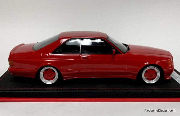 Mercedes Benz 560 SEC AMG, Red 1:18 Resin Cast Model by Otto