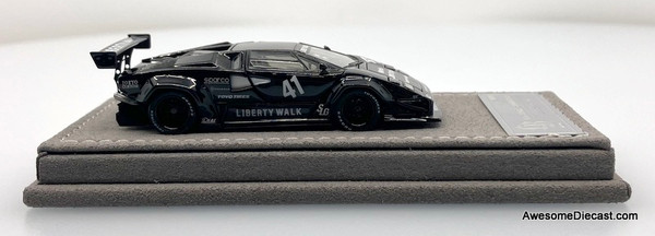 トップアート 1/64 ランボルギーニ カウンタック LBWK ブラック
