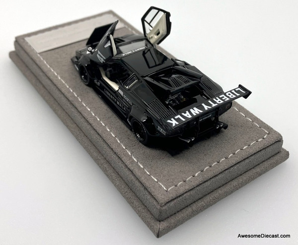 トップアート 1/64 ランボルギーニ カウンタック LBWK ブラック