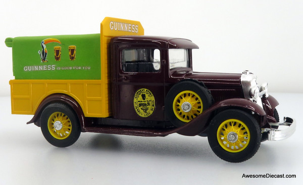 1933 Ford V8 Pickup, Guinness Livery 1:43 Diecast Model Car by Eligor