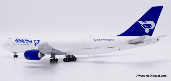 Boeing 747-8F: Panalpina (Reg #N850GT) 1:400 Diecast Model Plane