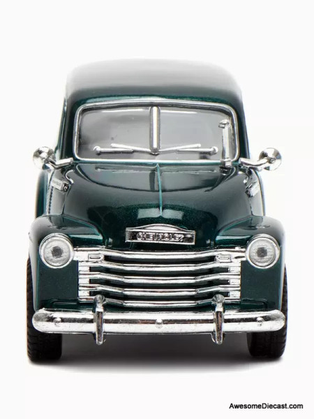 1950 GMC Carryall Suburban, Metallic Green 1:18 Diecast