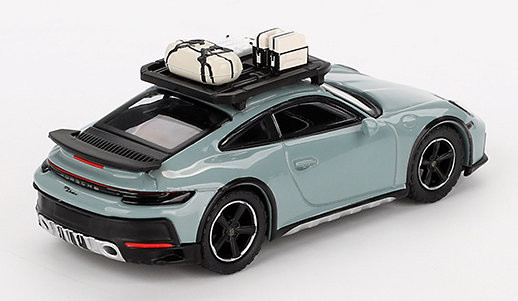Porsche 911 Dakar, Shade Green Metallic 1:64 Diecast Model Car by