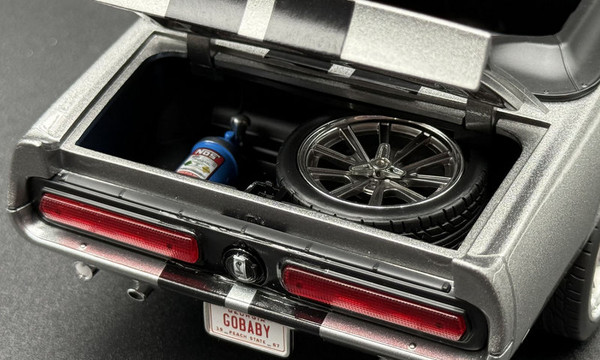 1967 Shelby GT500 Pro Touring Convertible, Metallic Gray 1:18