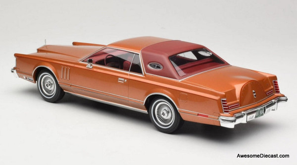 1978 Lincoln Continental Mark V, Crystal Apricot Metallic 1