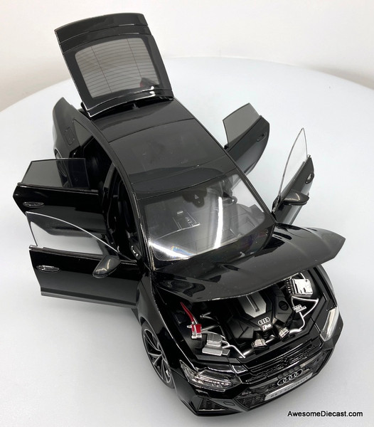 アウディ RS7 1/18 ブラック S3a657f2f8be5429386450ee8fb5d8