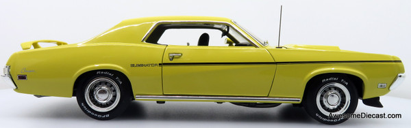 1969 Mercury Cougar Eliminator, Yellow 1:18 Diecast Model
